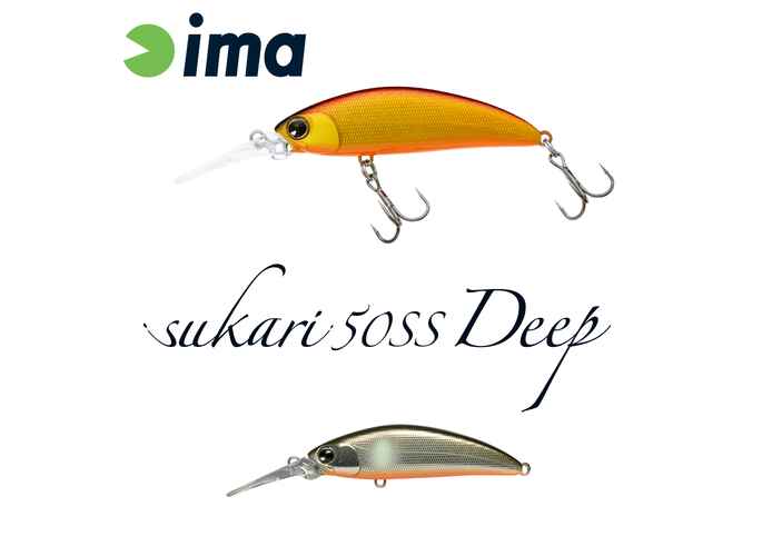 IMA SUKARI 50SS DEEP 50mm 5gr 111 Orange Belly Ayu