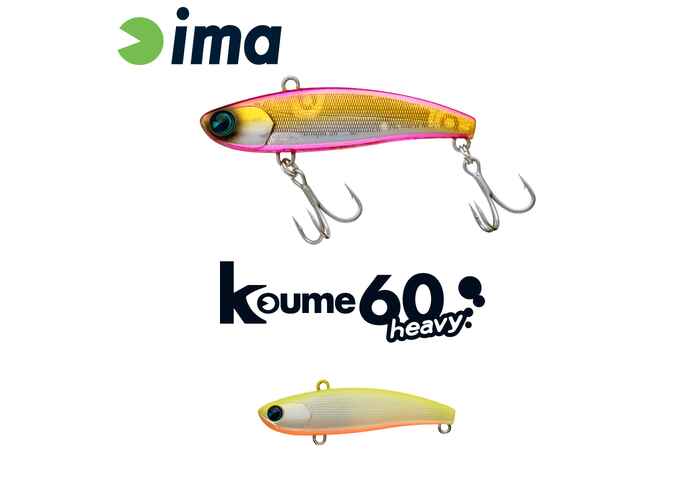 IMA KOUME VIBRATION 60 HEAVY 60mm 17gr 102 Chart Back Pearl