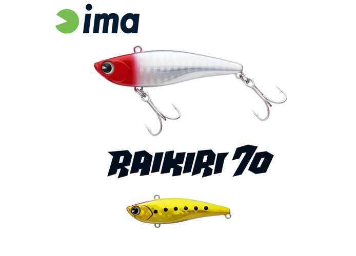 IMA RAIKIRI VIBRATION 70 70mm 15gr 010 Gold Chart Sardines