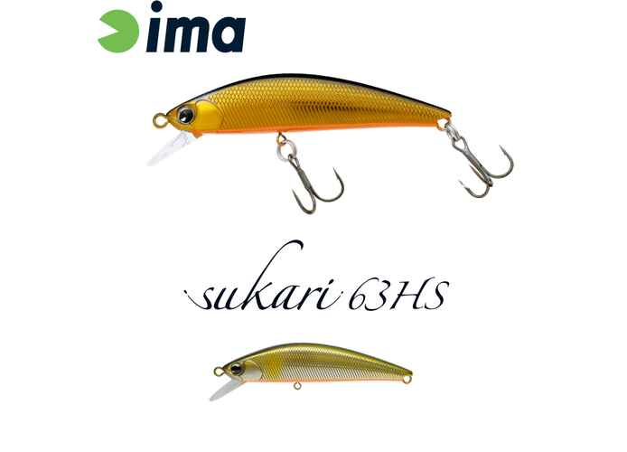 IMA SUKARI 63HS 63mm 8gr 010 Orange Belly Ayu