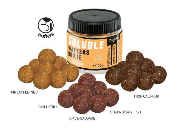 BOILIE CZ WAFTERS SOLUBILE 18mm 100gr Tropical Fruit