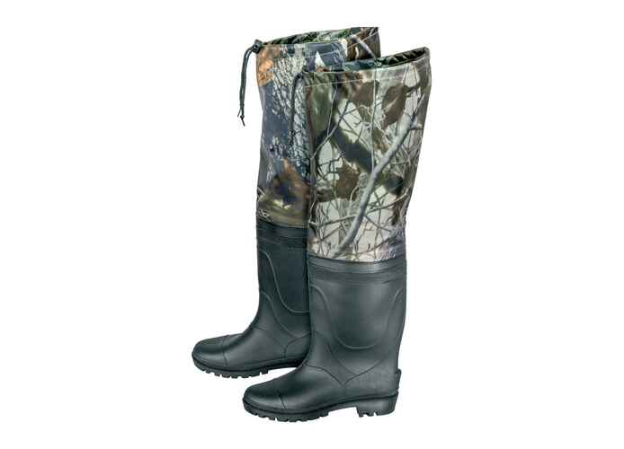 CIZME SOLD CZ CAMOU THIGHT WADERSI 45-46