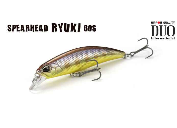 DUO SPEARHEAD RYUKI 60S 6cm 6.5gr MCC3271 AM Chrome