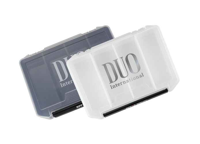 CUTIE DUO LURE CASE 3010 20.5x14.5x4cm Pearl Black/Gold Logo