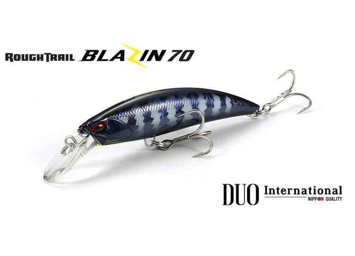 DUO ROUGH TRAIL BLAZIN 70 7.0cm 20gr ANAZ174 Sagoshi Silver