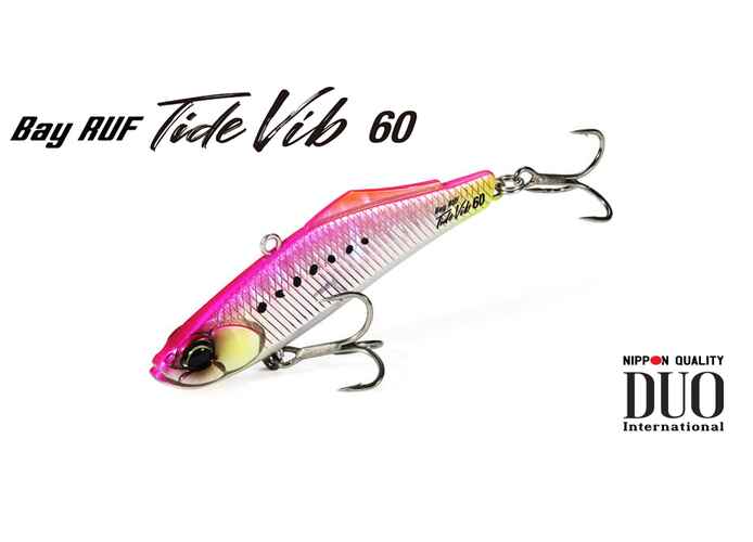 DUO BAYRUF TIDE VIB 60 6cm 9.6gr MCC0522 UV Silver Slash B