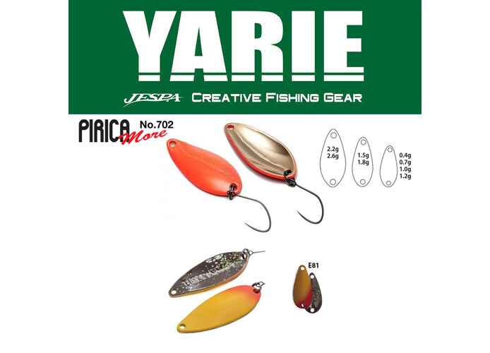 OSCILANTA YARIE 702 PIRICA MORE 2.2gr Culoare E81 Murasaki Uni