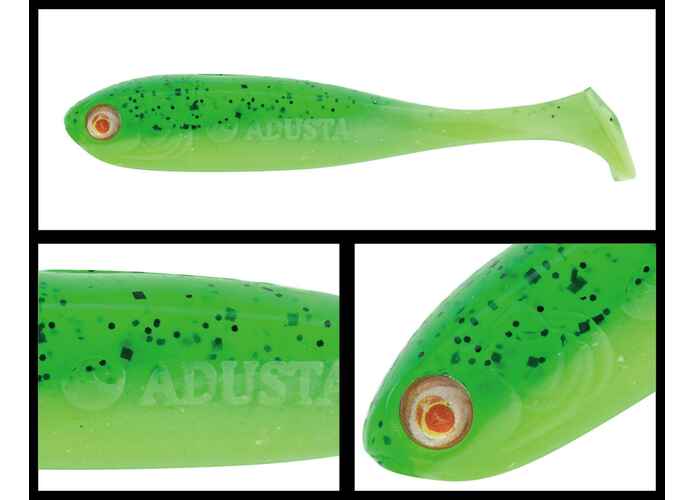 ADUSTA PENTA SHAD 2 5cm 114 Green Chart Seed Shiner UV