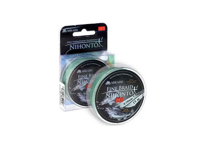 Fir Textil Nihonto Fine Braid 15M 0.08Mm/4.95Kg/15M-Green