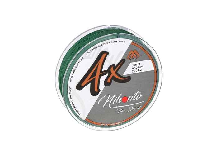 Fir Textil Nihonto Fine Braid 15M 0.10Mm/7.7Kg/15M -Green