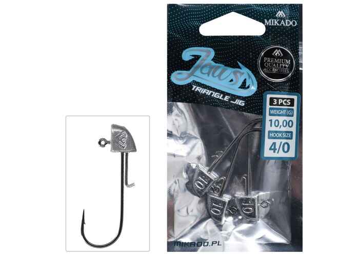 Cap Jig Jaws Triangle Bn 4Gr - 2/0 - 3Buc