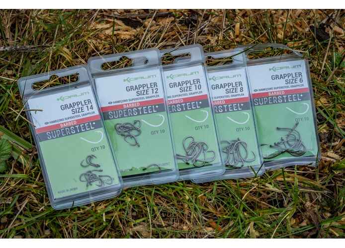 Korum Grappler Hook Size 10 Barbed 10Buc/Plic