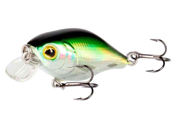 Vobler Fishunter Bold Head -4Cm/Olive Bleak - Floating