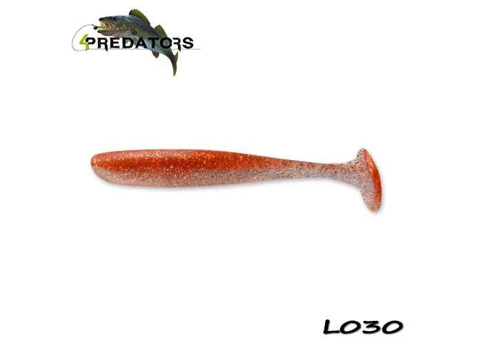4Predators Slim Shad 9cm Floating (5buc/plic) : Culoare - L030