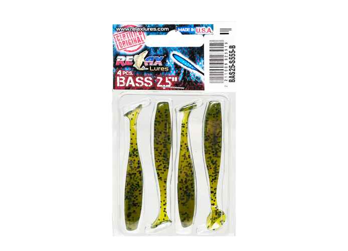 Bass 6,5cm Standard Relax *(4buc/blister) : Culoare - S555
