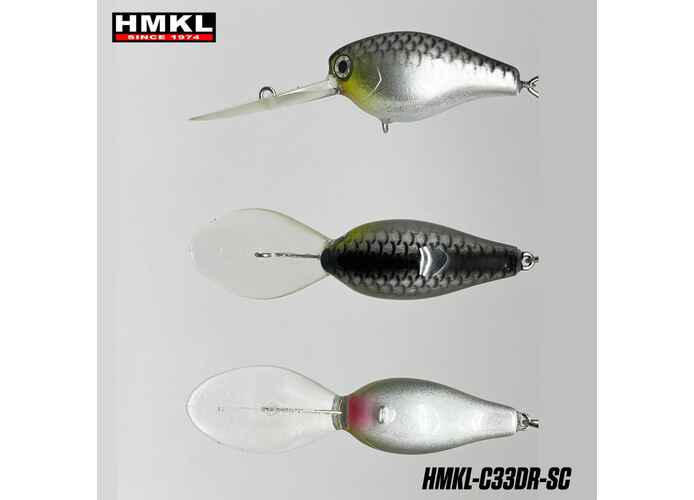 Crank 33DR HMKL  Suspending 3.3g (1buc/pac) : Culoare - Silver Chrome
