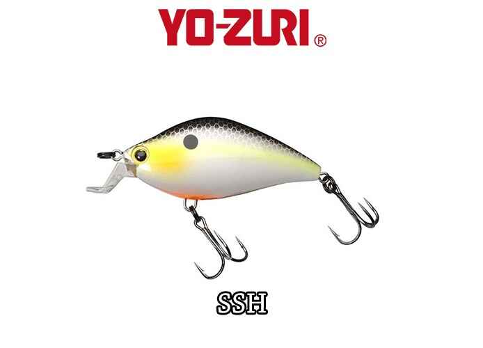 Yo-Zuri 3DS Flat Crank 5,5cm Floating : Cod - SSH - Sexy Shad
