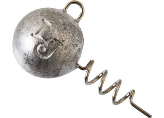 Cap de Jig Lucky John Corkscrew Round Ball Jig Head : Greutate - 16 gr