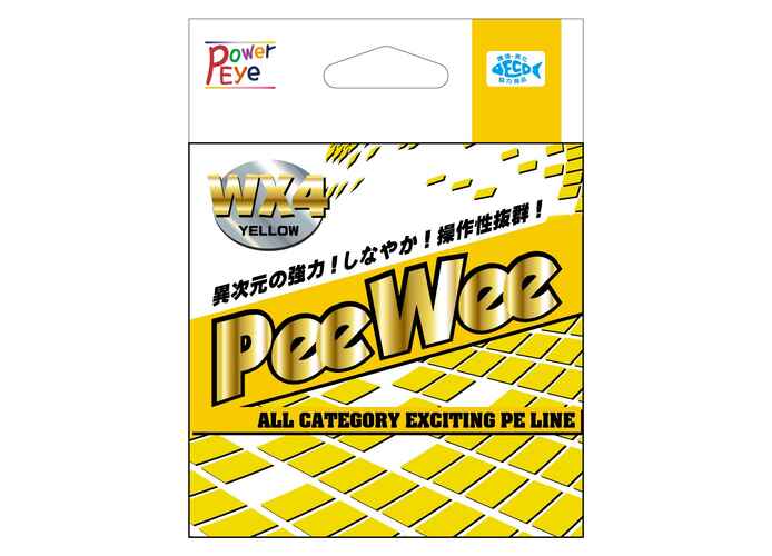 Fir Textil Pee Wee WX4 150m Yellow : Greutate - 6lb