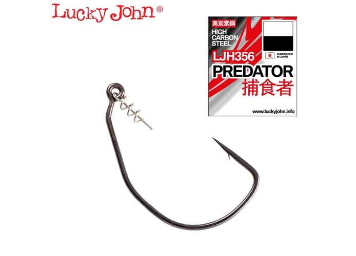 Lucky John Carlig Offset Predators nelestat 356 : Marime - 12/0