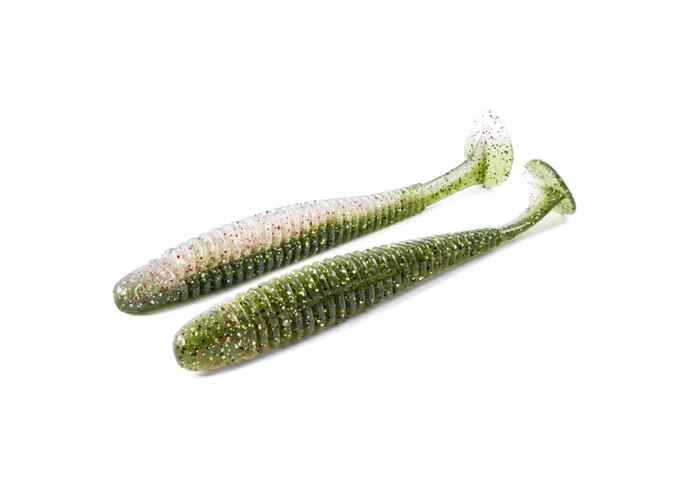 Noike Wobble Shad Ninja 10.2CM (6buc/plic) : Culoare - 137-Young Perch