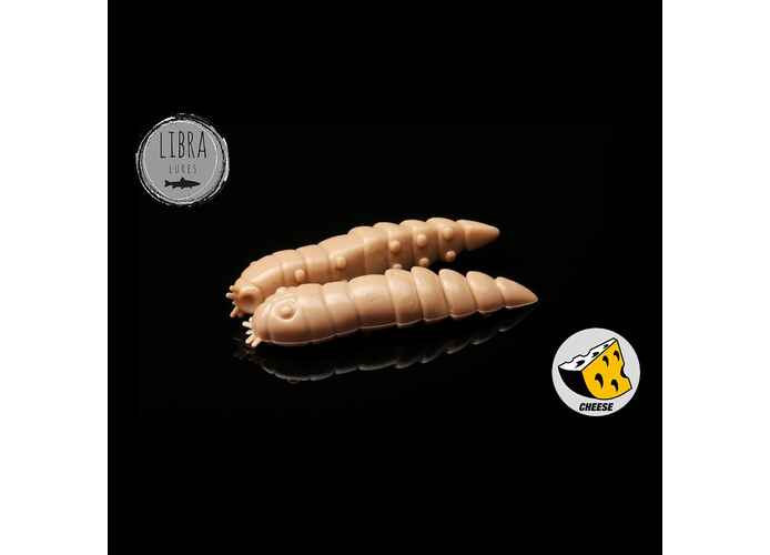 Naluca Pastrav Kukolka Worm 2.7cm Libra Lures : Culoare - 035-pellet