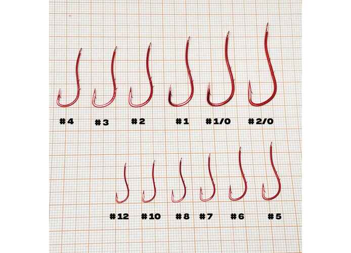 FUDO CARLIG -RYUSEN TWO SLICED RD(red) : Marime - 12 - 16buc/plic