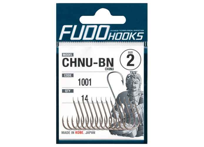Carlige Fudo Chinu, Black Nickel : Marime - 6 - 19buc/plic