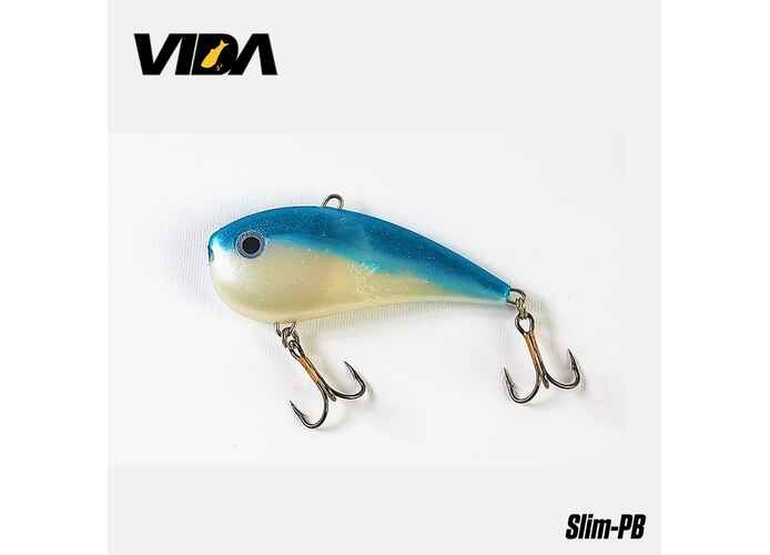 Cicada Siliconica Vida Slim 6 cm, 18 gr : Culoare - PB