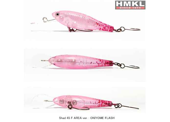 HMKL Shad 45 F -2.7g -Trout AREA : Culoare - Oniyone Flash