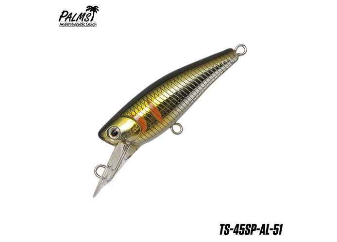Palms Vobler THUMB SHAD 45SP : Culoare - AL-51