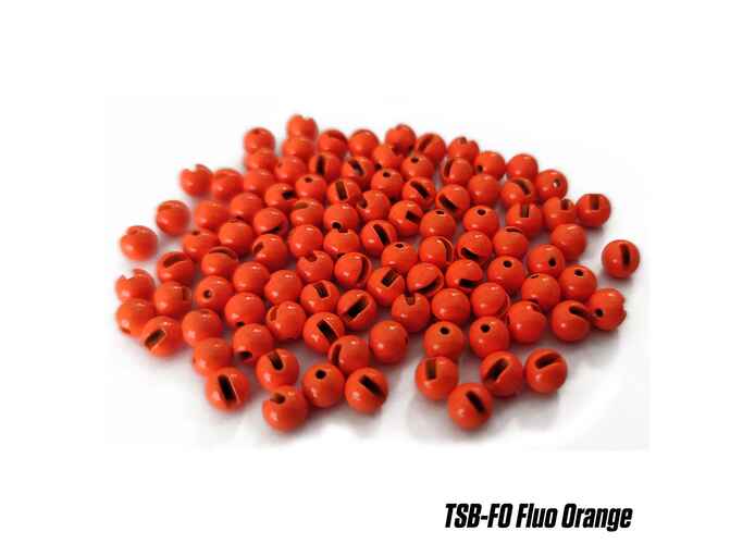 TUNGSTEN SLOTTED BEADS 2.8MM : Culoare - FLUO ORANGE