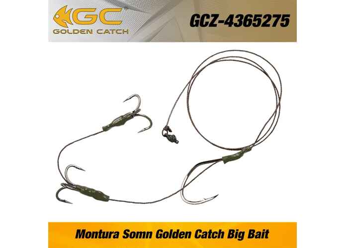 Catfish Rig Golden Catch Big Bait : Marime - 8/0