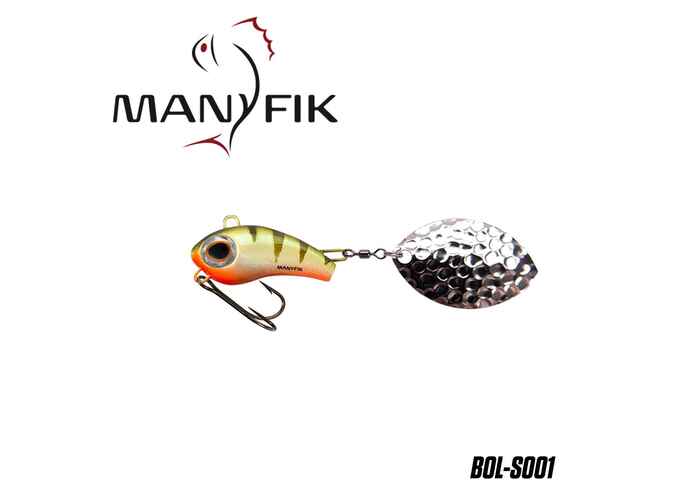 Spinnertail Manyfik BuBu OL 10g 27mm : Culoare - S001