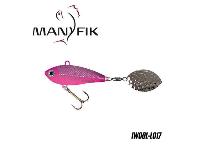 Spinnertail Manyfik IWO OL 14g 45mm : Culoare - L017