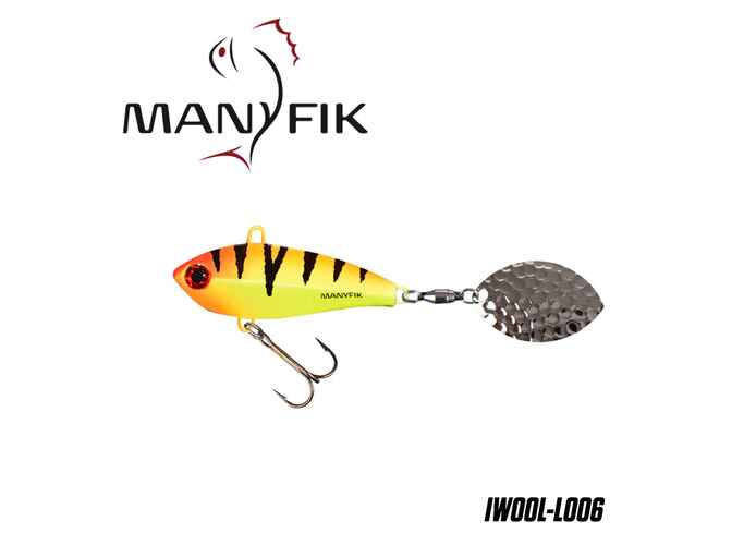 Spinnertail Manyfik IWO OL 23g 55mm : Culoare - L006