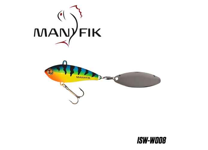 Spinnertail Manyfik IWO SW 23g 55mm : Culoare - 008