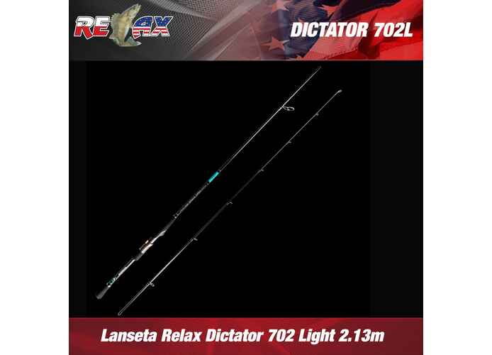 Lanseta Relax Dictator 702 LIGHT 2.13m 3-15g : Cod - 702L 2.13M 3-15G