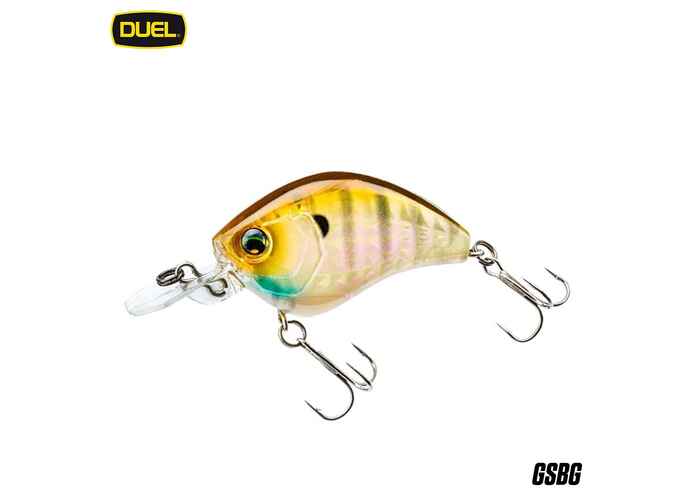 Vobler Duel L-BASS Flat Crank 55F : Culoare - GSBG