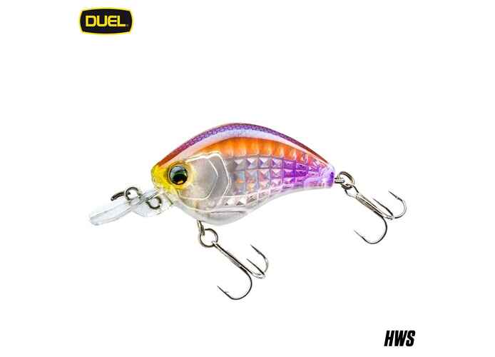 Vobler Duel L-BASS Flat Crank 55F : Culoare - HWS