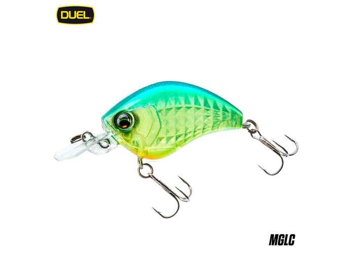 Vobler Duel L-BASS Flat Crank 55F : Culoare - MGLC
