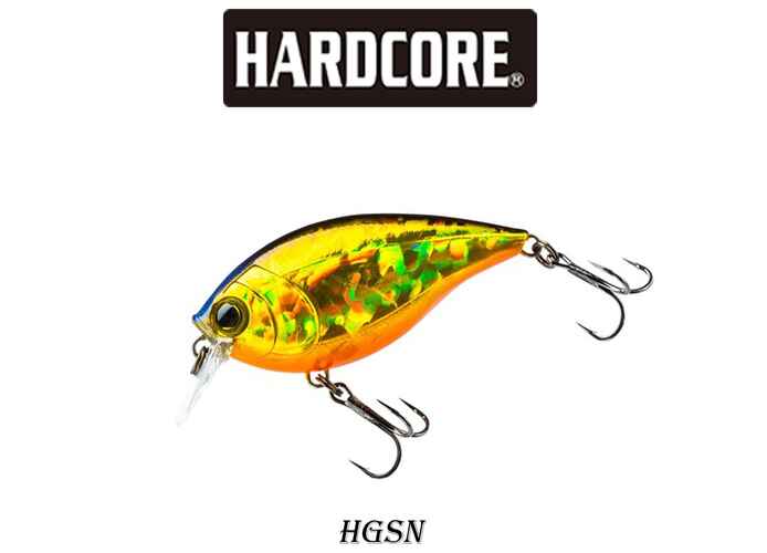 VOBLER HARDCORE CRANK SR 65F 14GR : Culoare - HGSN - Golden Shiner