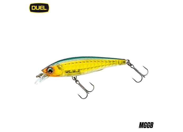 Vobler yo-zuri L-BASS Jerkbait 80SP : Culoare - MGGB
