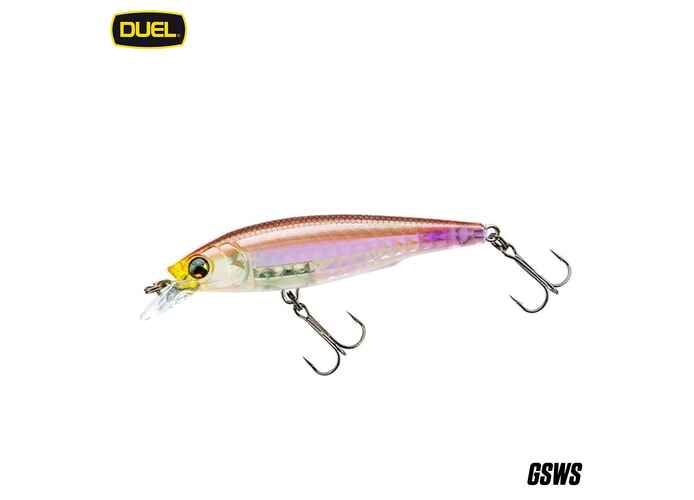 Vobler yo-zuri L-BASS Jerkbait 80SP : Culoare - GSWS