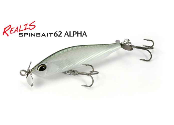 DUO REALIS SPINBAIT 62 ALPHA 6.2cm 10.9gr CCC3190 Ghost M Shad