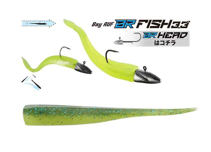 DUO BAYRUF BR FISH 3.3" 8.4cm F097 Young Water Melon