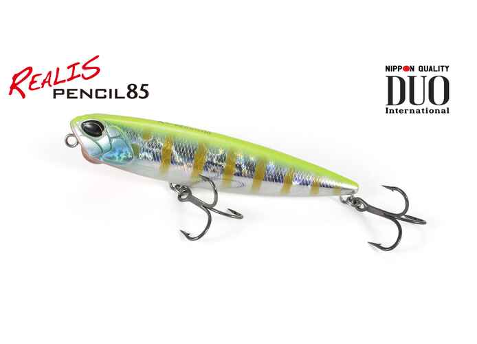 DUO REALIS PENCIL 85 8.5cm 9.7gr MCC0522 UV Silver Slash B