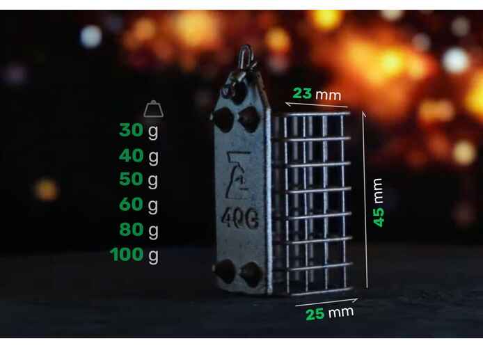 Cosulet Feeder ZFish Spike Feeder, 60g