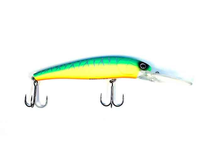 Hitfish vobler TR Deep 11.5cm, 23.8gr, Floating, culoare 326, pentru pescuitul la trena, evolutie 5-6.4m