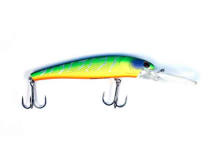 Hitfish vobler TR Deep 11.5cm, 23.8gr, Floating, culoare 333, pentru pescuitul la trena, evolutie 5-6.4m